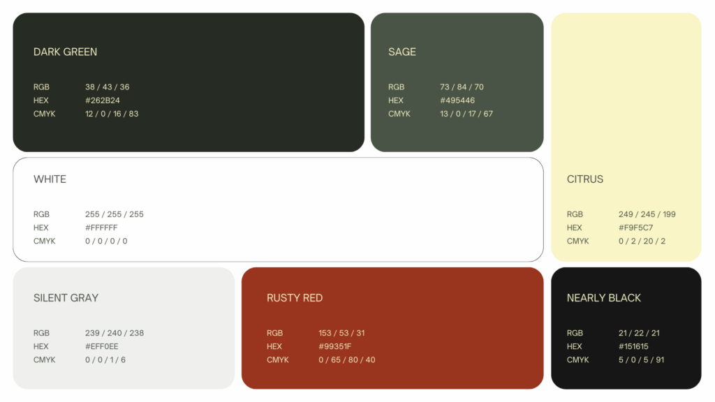 loudt. color palette