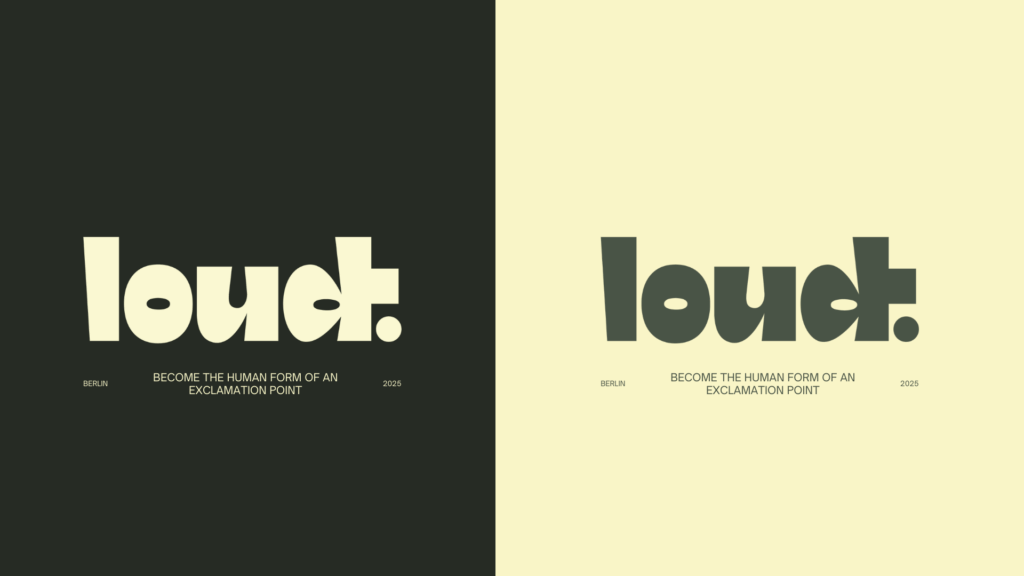 loudt. Logo Variations